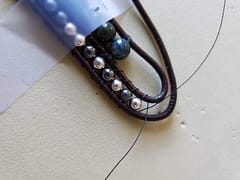 wrap beads around loop