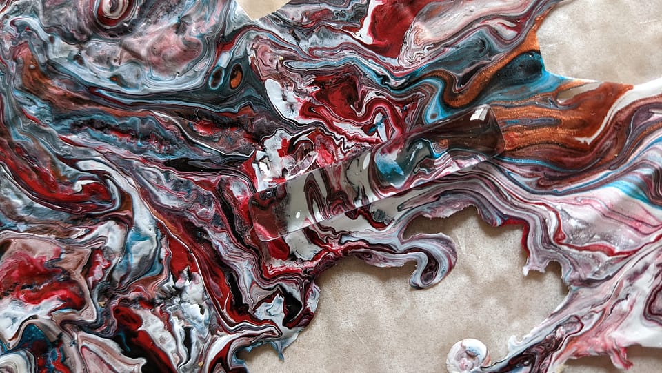 Acrylic paint 2025 skin jewelry