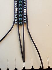 completed ladder wrap triple row