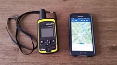 Delorium (now Garmin) inReach satellite communication device with cell phone app. Keep safe in the backcountry and track you adventures.