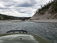 Off-roading in water and diff breather tubes