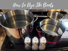 How to Dye Ski Boots