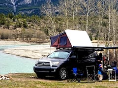 Toyota Sequoia Overland Camping Set-up