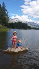 Teaching Kids to Swim in Lakes
