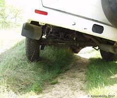 4WD Vehicle Limitation: Side Angle at Maximum Articulation Before Rollover