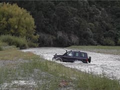 How to drive in a flood or river
