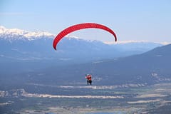 Paragliding Invermere British Columbia Canada