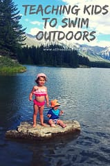 Tips for teaching kids to swim outdoors and feel comfortable around water