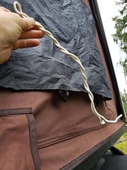 iKamper Window Hack: allow the tent to stay dark while getting airflow into the tent