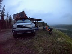 Toyota Sequoia Family Camping