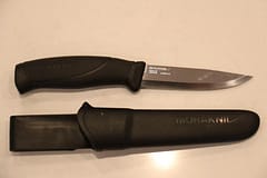 Morakniv makes for a great camping knife and whittling tool