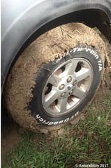 BF Goodrich Tyres having fun in the mud - Tips on driving in mud and rutted tracks