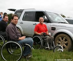 Land Rover Experience for Help for Heros Adventure Day