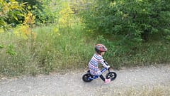 Balance bikes teach kids balance so there is no need for training wheels. They are also tons of fun.