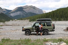Land Rover Discovery ii and Family Overlanding Adventures
