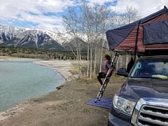Toyota Sequoia Overland Camping with Roof-Top Tent