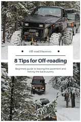 8 Tips for off-roading for the first time