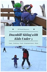 Tips for Downhill Skiing with Kids under 5