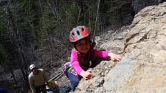 Outdoor activities for kids, tried rock climbing?