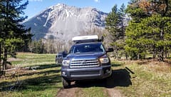 Toyota Sequoia off-roading