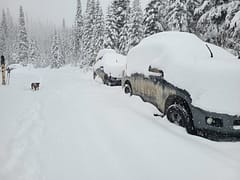 Winter Toyota Sequoia Off-Roading and Family Ski Hut Adventures