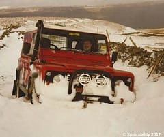 Land Rover Discovery Winter Time
