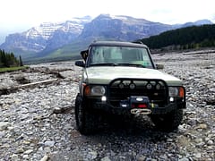 Land Rover Discovery 2 Bumper, Winch and Rock Slider Upgrades 