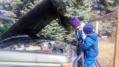 Land Rover Mechanics in Training