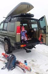 Land Rover Family Ski Trip