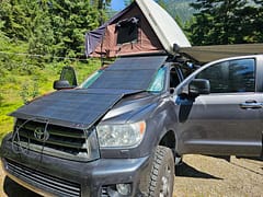 EcoFlow Solar Panel on 2016 Toyota Sequoia