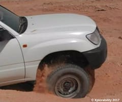 Tips for Driving on Sand and not getting Stuck