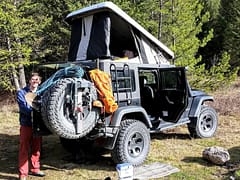 Ursa Minor Jeep Rubicon Pop-up Tent Conversion