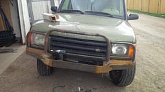 Custom Land Rover Bumper Work In Progress