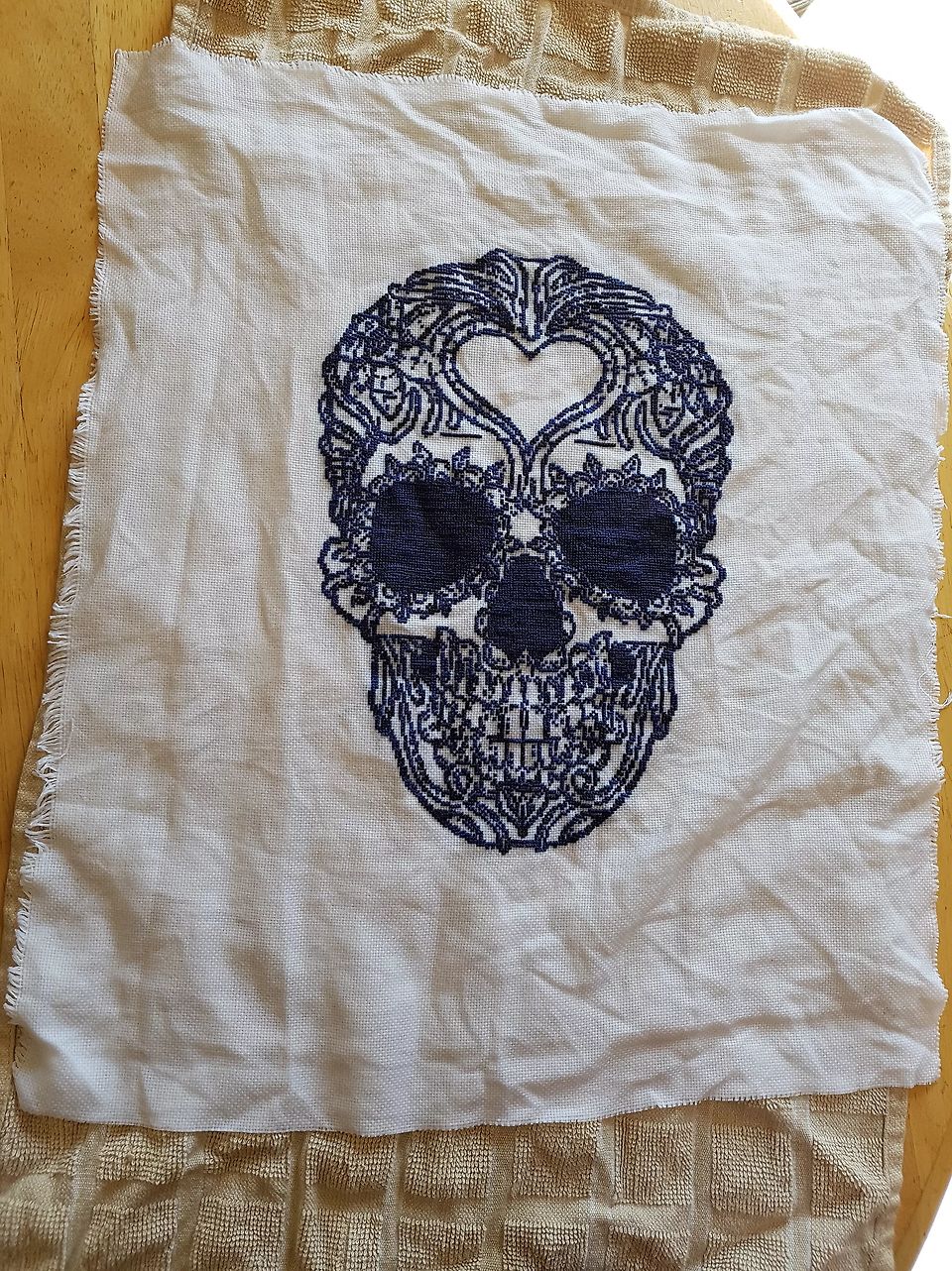 Washing & Ironing Your Finished Cross Stitch Project | Thread Bare