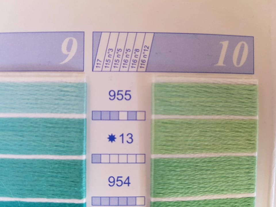 All About Real Thread Color Cards –