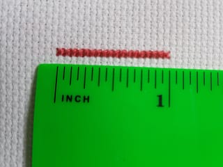 108 Counting Thread Learning to Cross-Stitch | Thread Bare