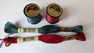 Embroidery Floss 100 Sewing skeins 100% Egyptian long-staple cotton Cross  Stitch Threads -Friendship Bracelets String -Mercerized Crafts Floss total