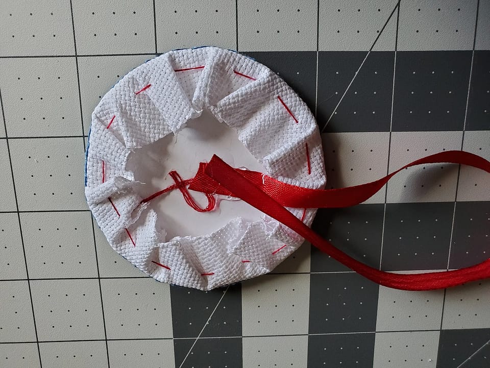 Stitched Cross Stitch Ornament | Thread Bare