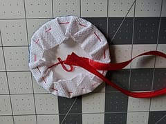 hanger stitched ornament