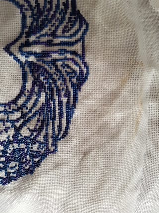 How to wash and iron cross stitch and embroidery before framing