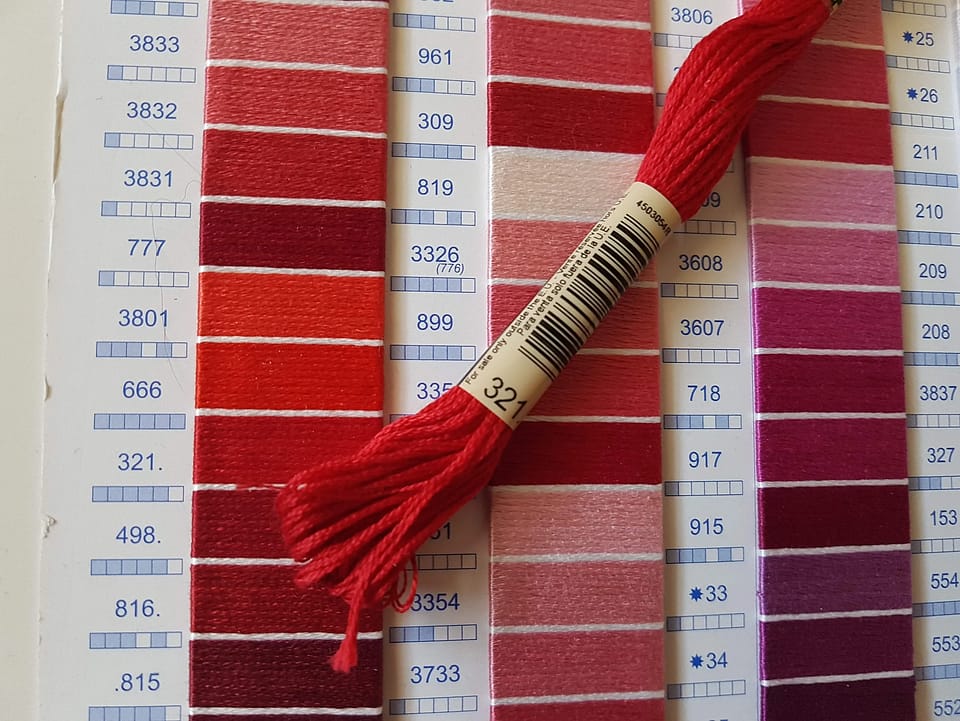 How to Read a Thread Color Card | Thread Bare