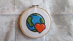 Environmentally Sustainable Cross Stitching