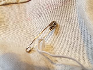 How to Cross Stitch onto a Garment