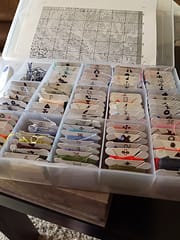 project organization cross stitching