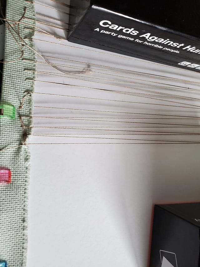 How to frame your own Cross-Stitch using the Lacing Method | Thread Bare