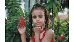 Example Mockup - Girl in Red Dress