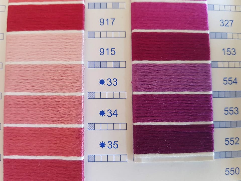 All About Real Thread Color Cards –