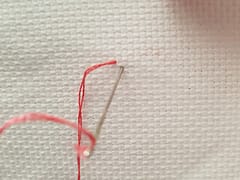 cross stitch diagonal
