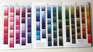 How to Read a Thread Color Card | Thread Bare