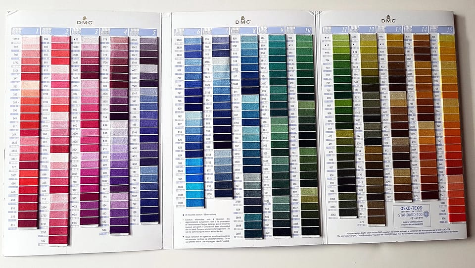 Dmc Light Effects. List of colors. Color threads. Dmc Threads. Color Table.